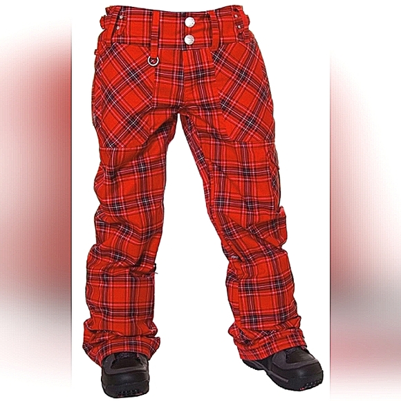 Limited Edition Jade YD Plaid Snow Pants - Picture 1 of 13